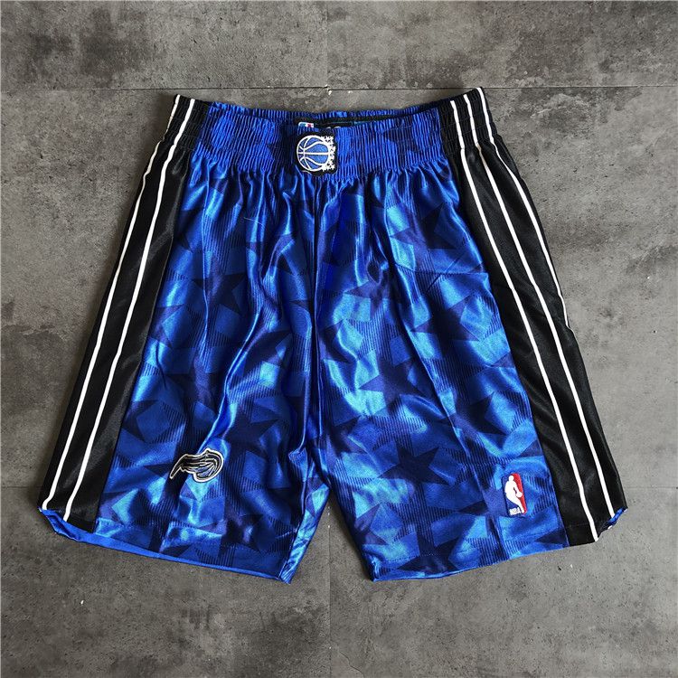 Cheap Men NBA Orlando Magic Blue Shorts 04162